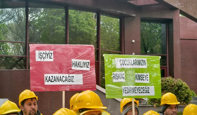 Maden işçilerinin direnişi 7’nci gününde