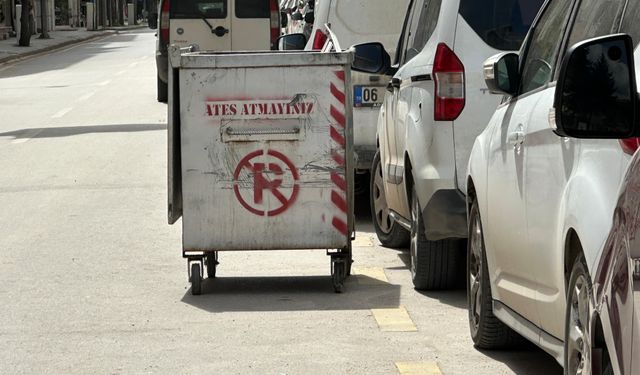 Eskişehir'de ilginç görüntü!