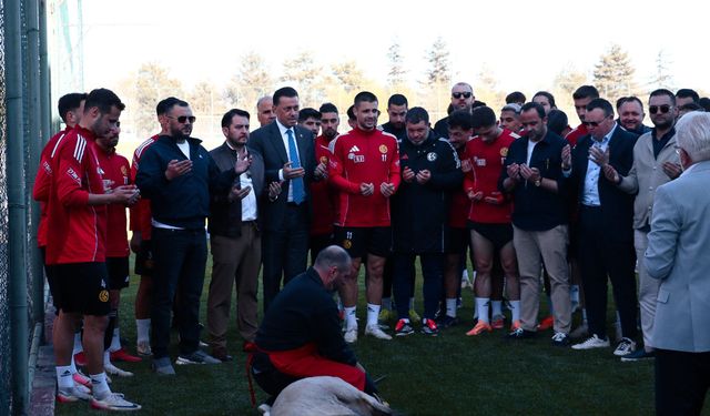 Kurban kesimi yapıldı!