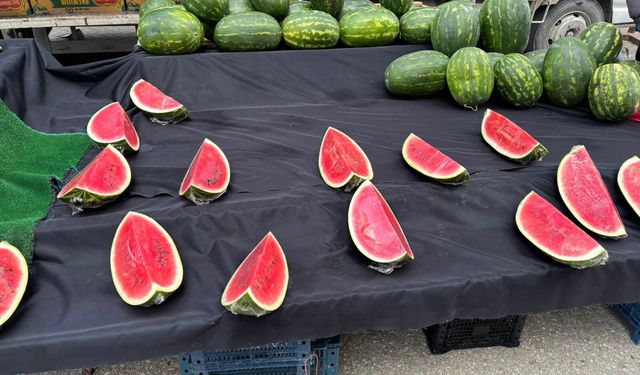 Yazın vazgeçilmezi olan karpuzun fiyatı cep yakıyor...