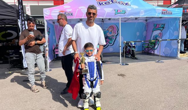 Minik Atakan'dan önemli başarı
