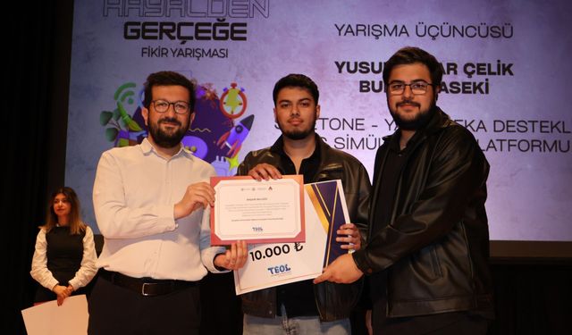 Hayalden Gerçeğe Fikir Yarışması" finali gerçekleştirildi