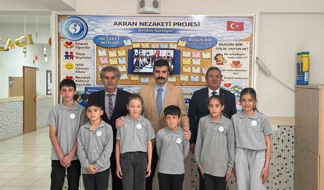 'Akran Nezaketi Projesi' hayata geçirildi