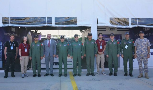 TEI, Gençlik ve Havacılık Festivali’nde Türkiye’nin millî güçlerini sergiledi