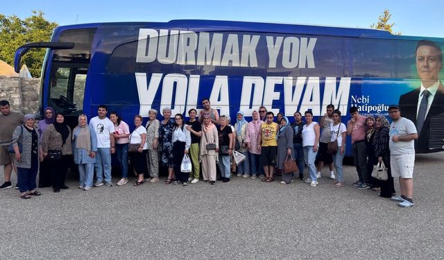 Eskişehirli özel çocuklar, aileleri Mersin'e uğurlandı