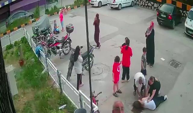12. Kattan düşen kız çocuğu mucizevi şekilde kurtuldu