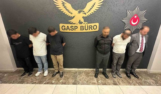 AVM'de sözde denetim yapan 6 şüpheli Ankara'da yakalandı