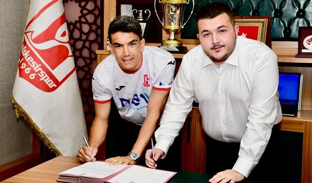 Akın Akman resmen Balıkesirspor'da