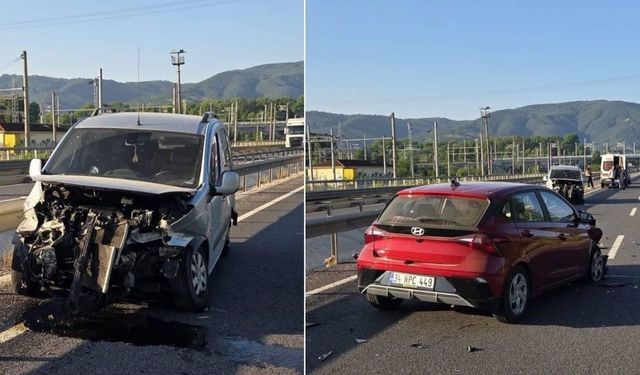 Bozüyük-Eskişehir yolunda kaza!