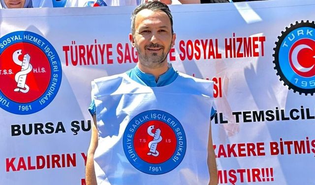 Sağlık emekçileri haklarını istiyor