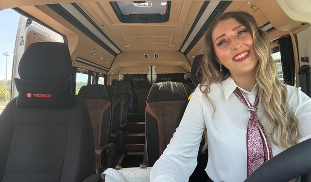 "Özge Abla" ön yargıları direksiyon başında yıkıyor