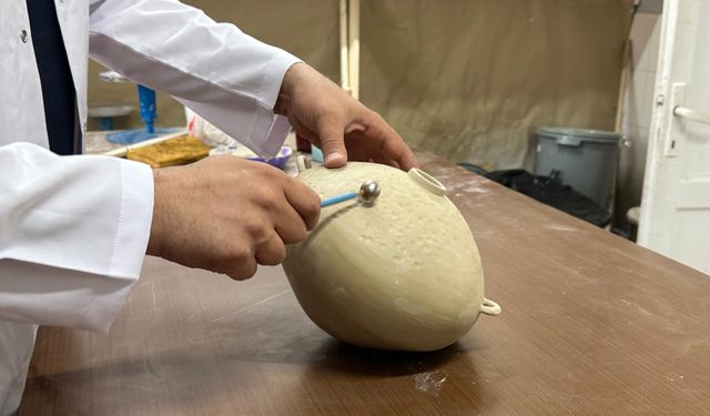 Seramik sanatı geleneksel yöntemlerle yaşatılıyor