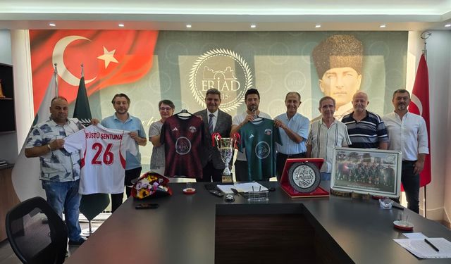 ERİAD Veteran takımına destek