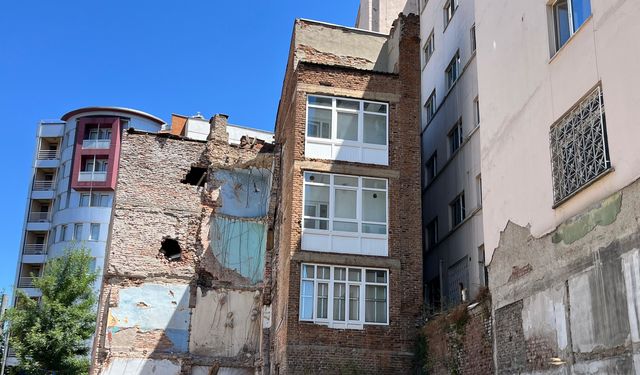 Kentsel dönüşüm bölgesinde tehlike!