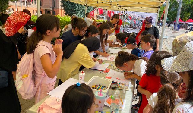 15 Temmuz ruhu miniklerin resimlerine yansıdı