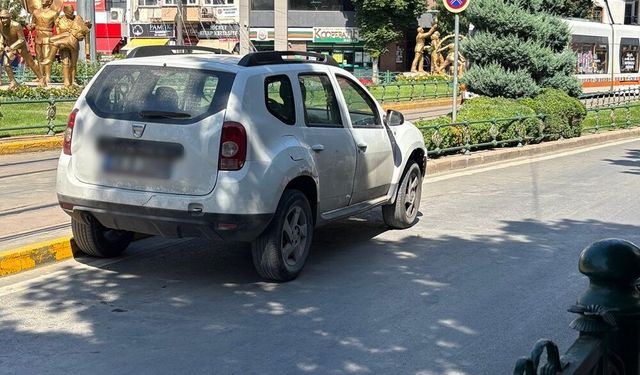 Park yasağına uymadı!