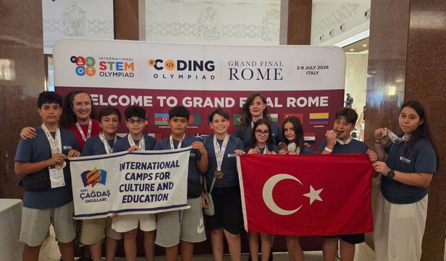Eskişehirli öğrenciler Roma’dan 15 madalya ile döndü