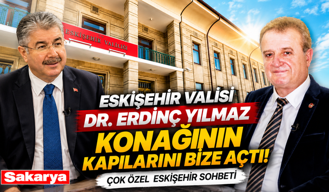 Valilik Konağı'nda keyifli sohbet: Vali Erdinç Yılmaz başarı hikayesini anlattı...