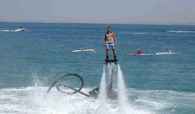 Van Gölü'nde adrenalin dolu festival