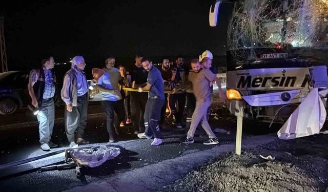 Yolcu otobüsleri çarpıştı: 13 yaralı
