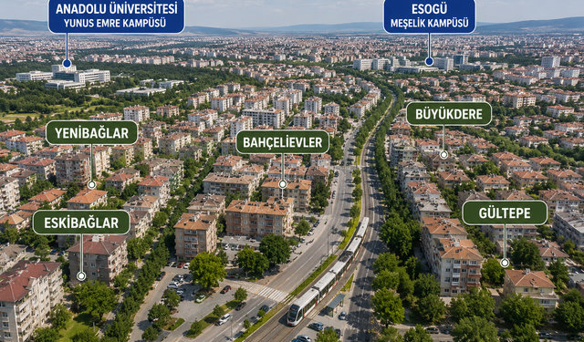 Eskişehir’e gelecek öğrenciler dikkat: Bu mahalleler öne çıkıyor