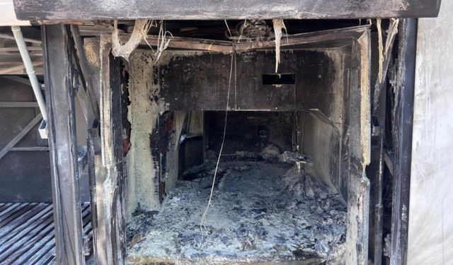 Eskişehir-Ankara yolunda korkutan yangın