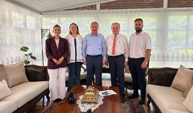Vali Konağı'nda keyifli sohbet: Eskişehir'i dünyaya daha iyi tanıtacağız
