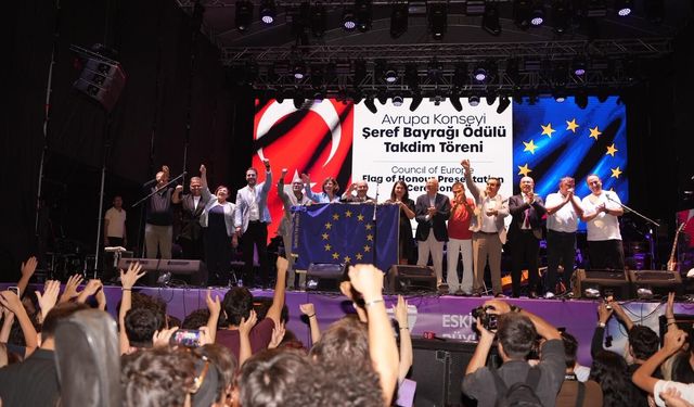 Eskişehir’e Avrupa’dan Şeref Bayrağı