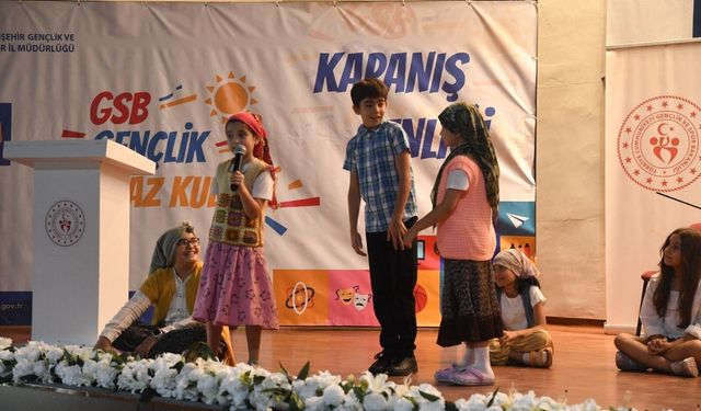 Gençlik Yaz Kulübü Kapanış Şenliği düzenlendi