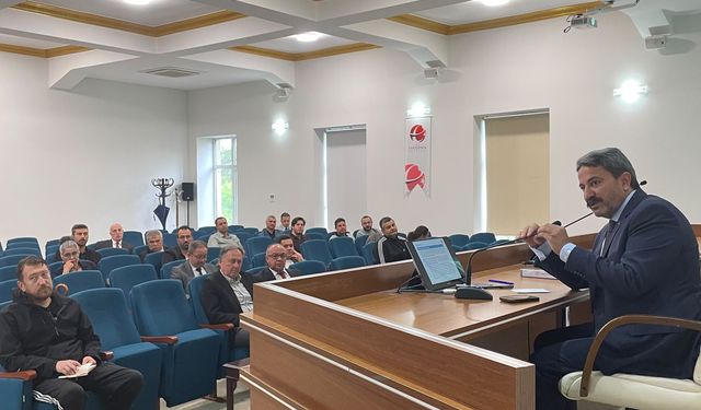 İstişare toplantısı gerçekleştirdi
