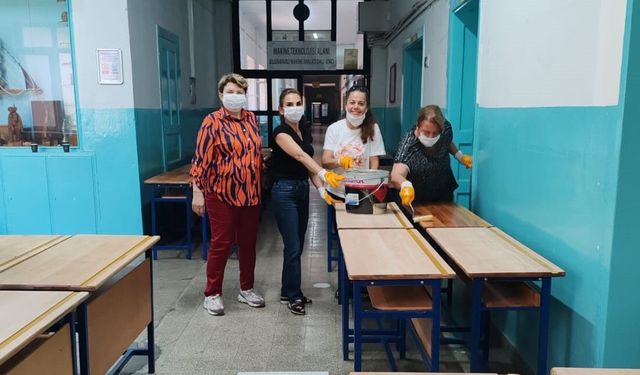 Atatürk Mesleki ve Teknik Anadolu Lisesi'nde örnek çalışma