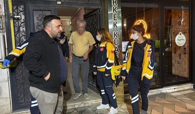 Makarna yaparken ölümden döndü!