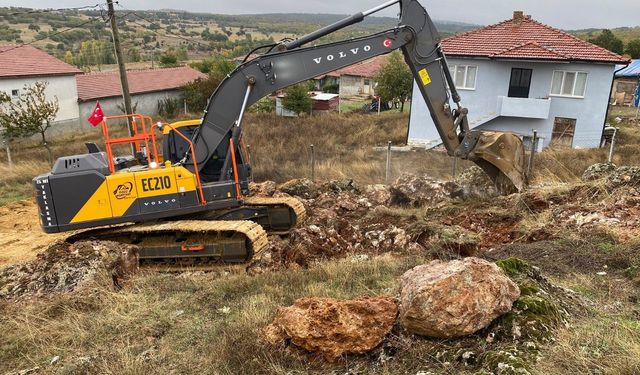 Yeni yol için çalışmalar başladı!