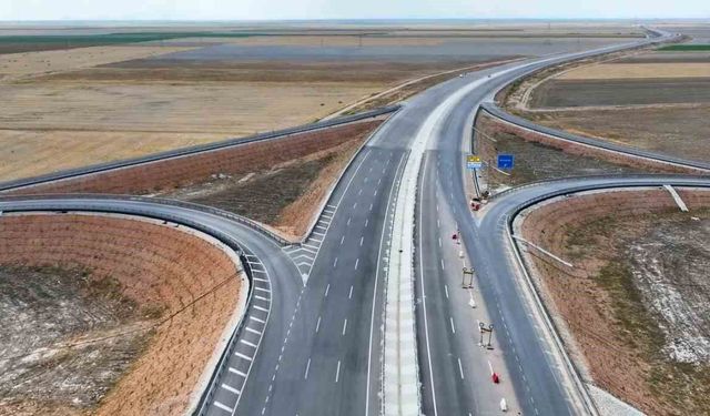 Konya Çevre Yolu ile mevcut kesim 24 dakika kısalacak