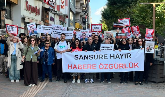 Gazetecinin kalemi kırılırsa toplum karanlığa gömülür