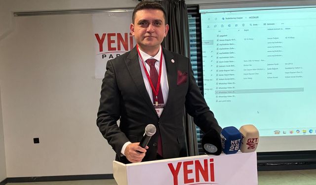 Tevfik Yıldırım YENİ Parti Tepebaşı İlçe Başkanı seçildi