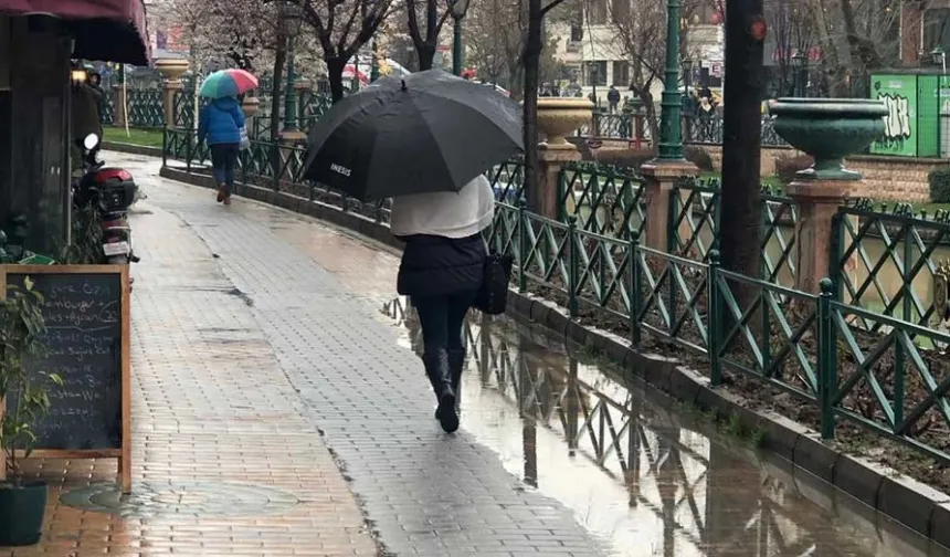 Eskişehir için gök gürültülü sağanak yağış uyarısı