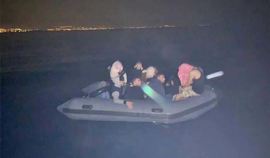 43 düzensiz göçmen yakalandı