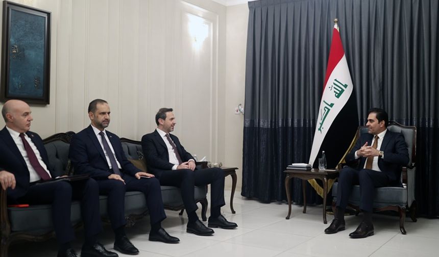 Enerji ve Tabii Kaynaklar Bakanı, Irak'ta görüşme gerçekleştirdi