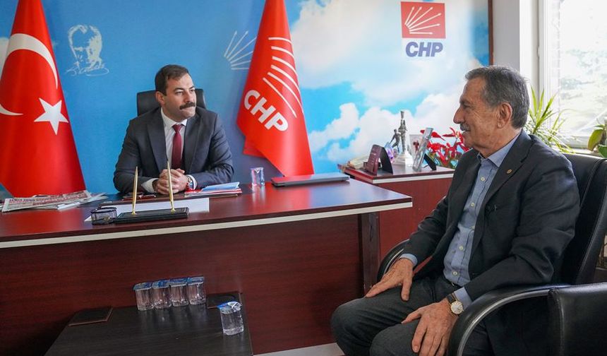 Başkan Ataç'tan CHP İl Yönetimi'ne hayırlı olsun ziyareti