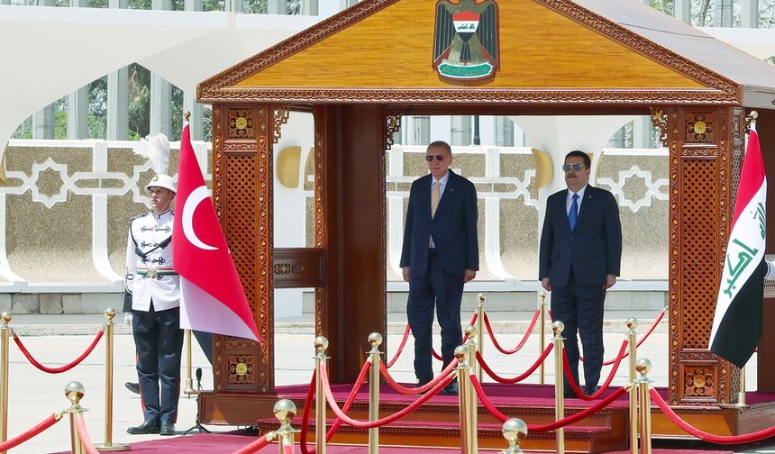 Cumhurbaşkanı Erdoğan, 13 yıl sonra Irak'ta