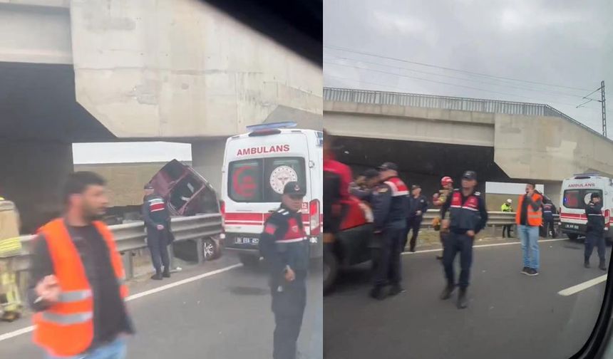 Eskişehir-Ankara Yolu'nda feci kaza:3 ölü