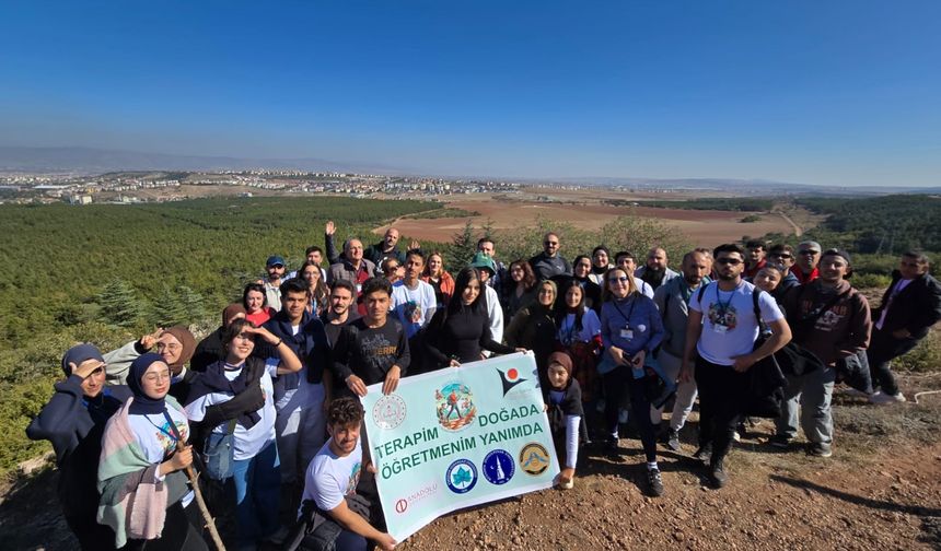 'Terapim Doğada Öğretmenim Yanımda'