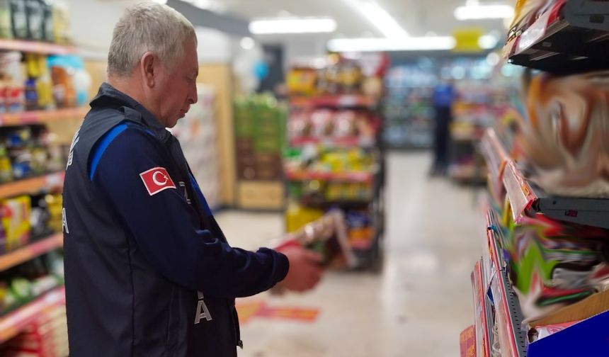 Eskişehir'de ünlü zincir marketlere şoke eden denetim!