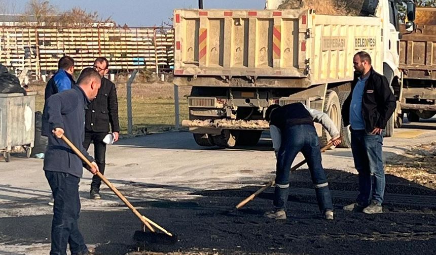 Tepebaşı Belediyesi'ne yol düzenleme teşekkürü