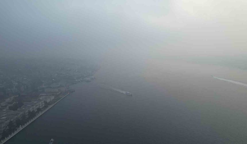 İstanbul’da yoğun sis etkili oluyor