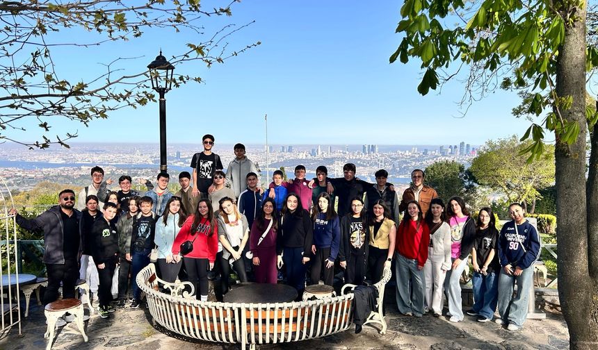 Bilnet Eskişehir öğrencileri İstanbul'u gezdi