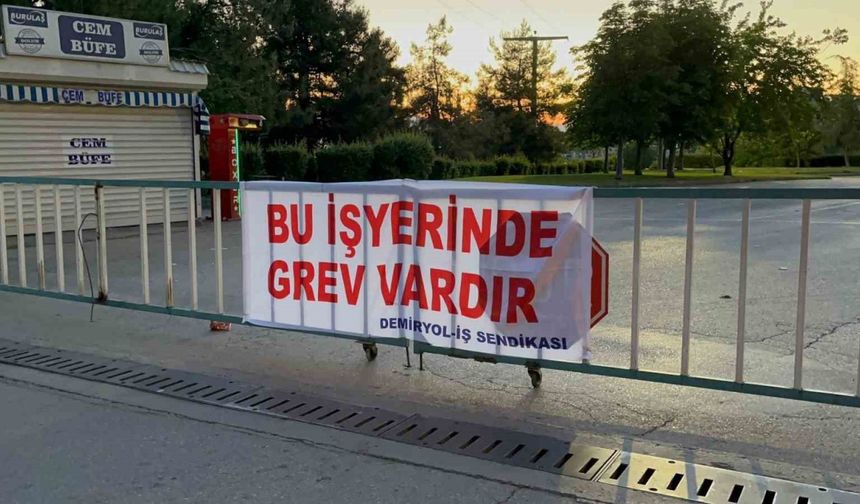 Anlaşmaya varamadılar grev yaptılar...