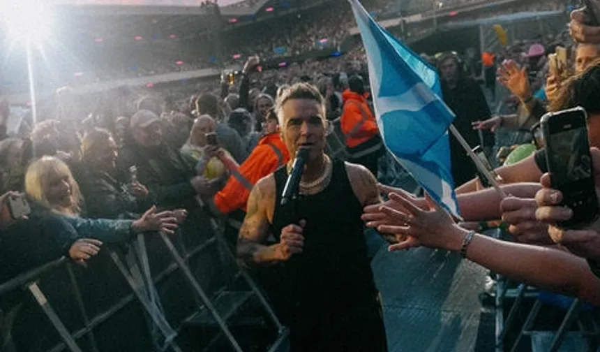 Robbie Williams'dan unutulmaz geceye davet