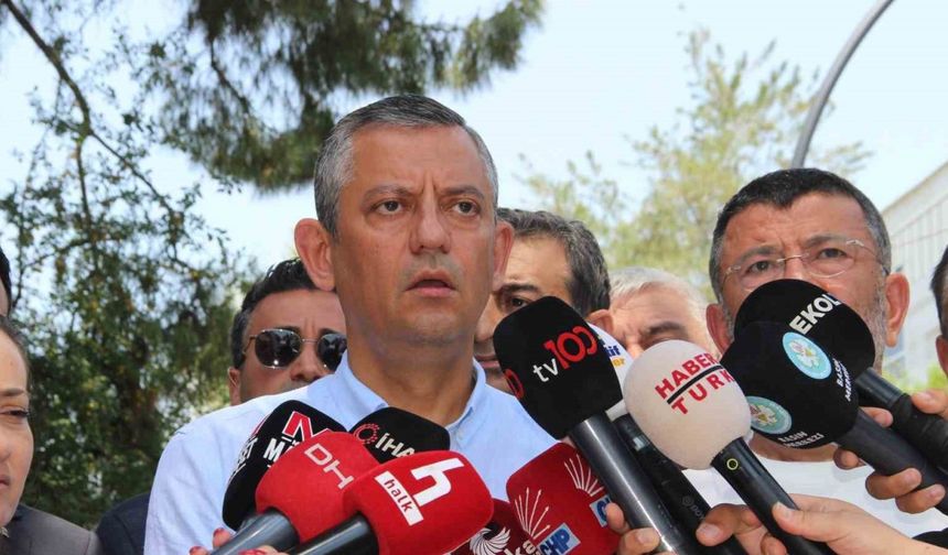 CHP Lideri Özel gündemi değerlendirdi
